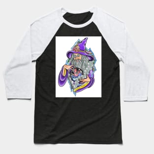 Iron Wizard Baseball T-Shirt